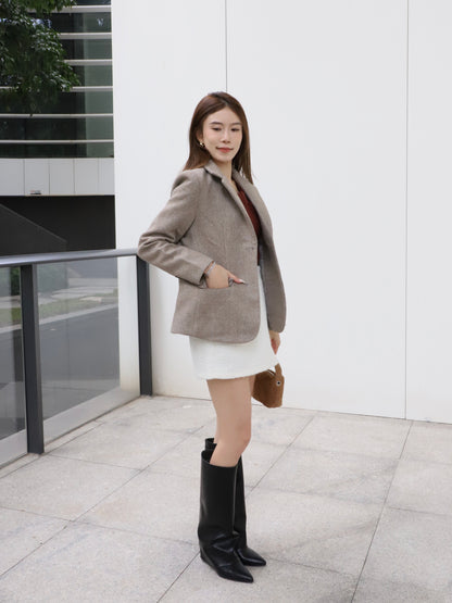 Wool Slim Fit Blazer