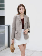 Wool Slim Fit Blazer