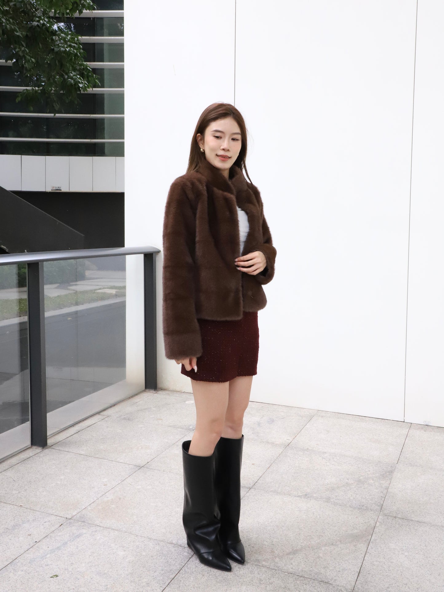 Trendy Black Cover Boots