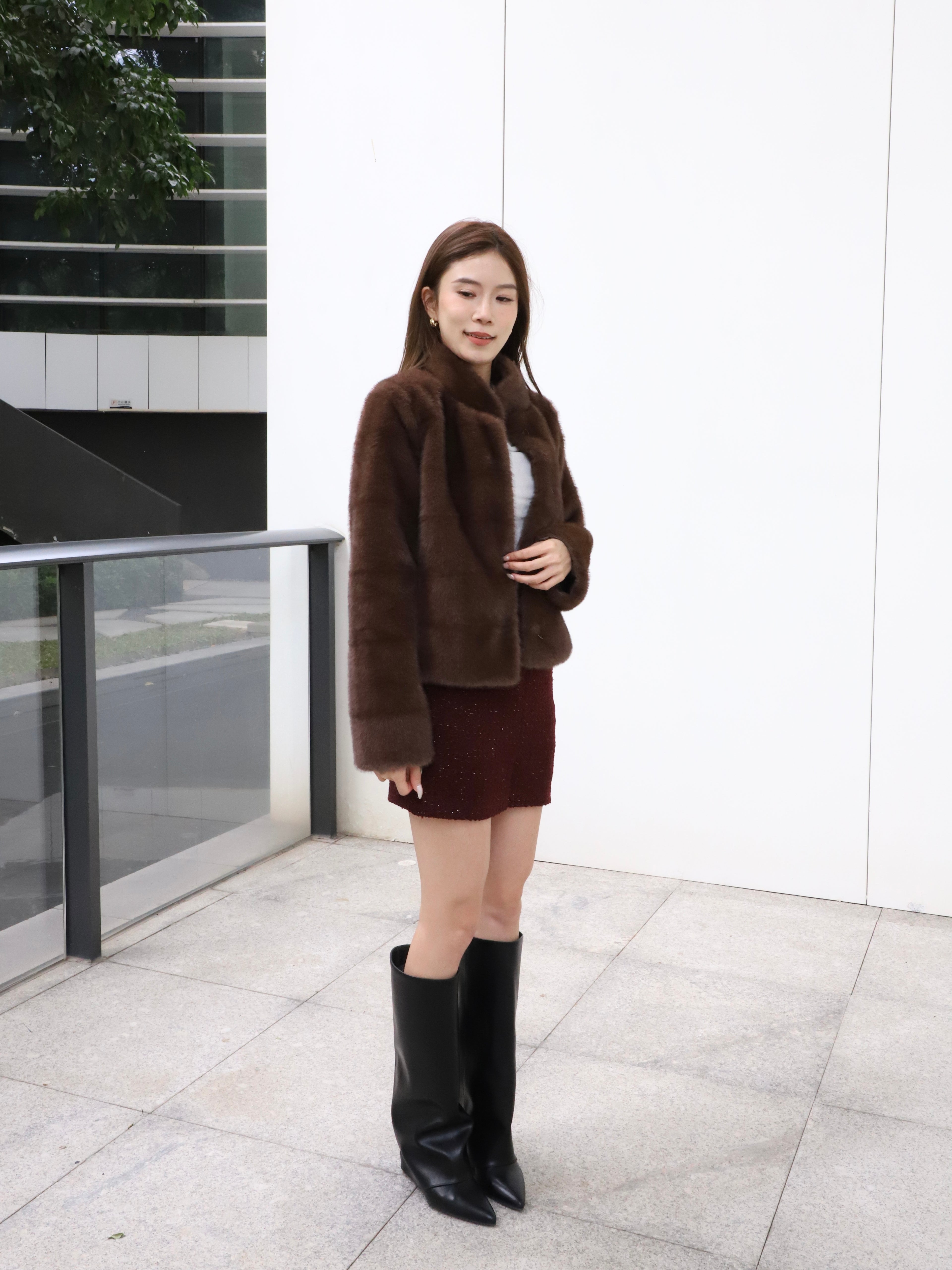 Trendy Black Cover Boots