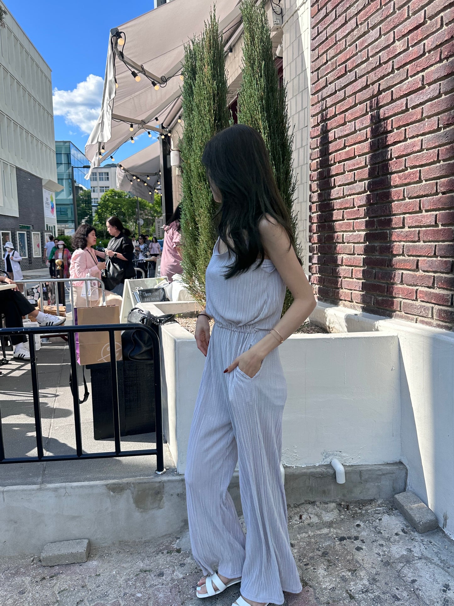 Humming Jumpsuit with pockets