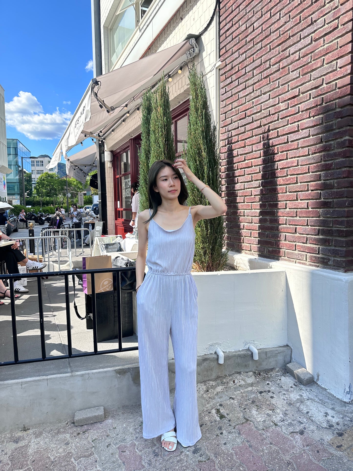 Humming Jumpsuit with pockets