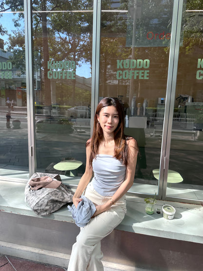 Cotton Tank & Cardigan Set