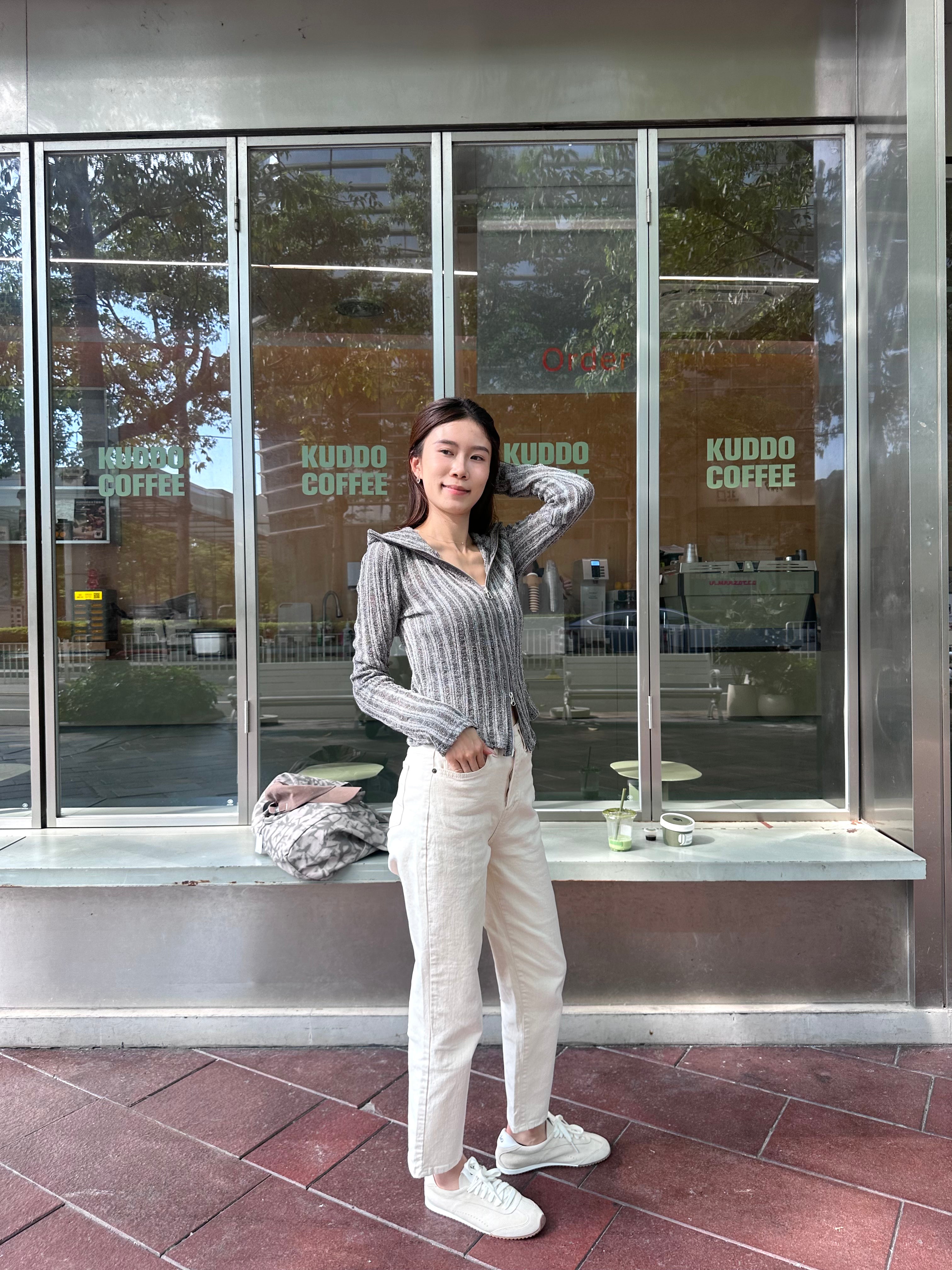 Fluffy Causal 2 Zipped Cardigan