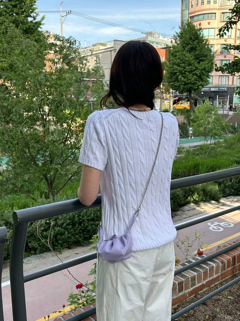 Small Cloudy Bag