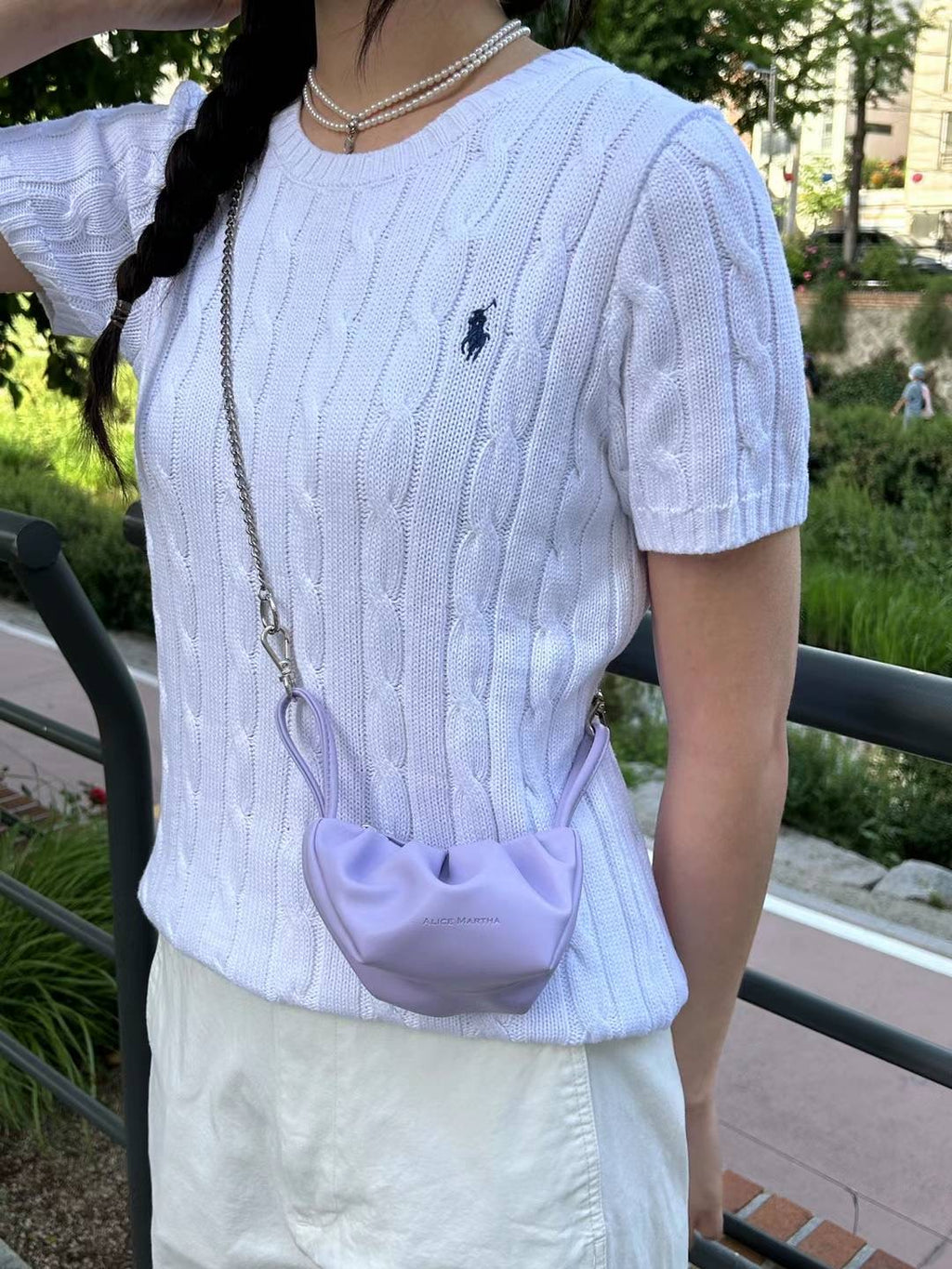 Small Cloudy Bag