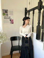 Two Ruffles Maxi Skirt