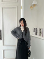 Knitted Outline Cardigan
