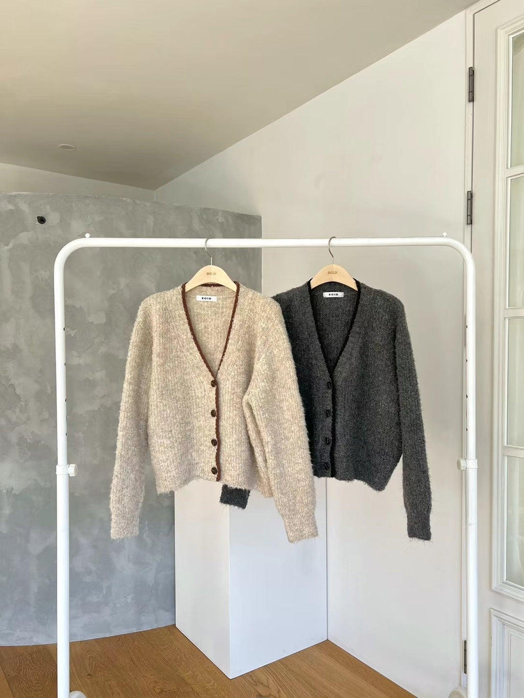 Knitted Outline Cardigan