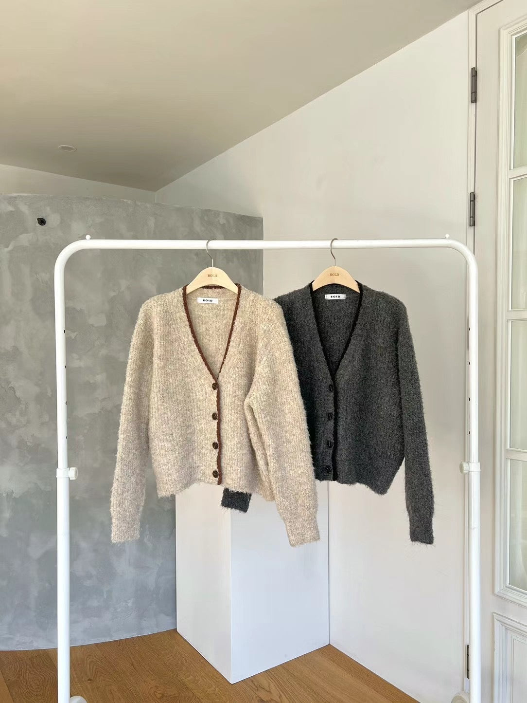 Knitted Outline Cardigan