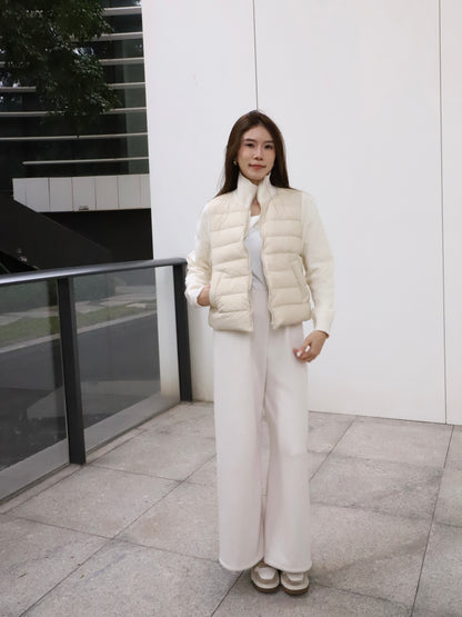 Knitted & Down Mix Jacket