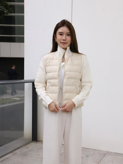Knitted & Down Mix Jacket