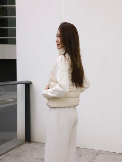 Knitted & Down Mix Jacket