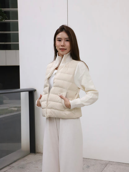 Knitted & Down Mix Jacket