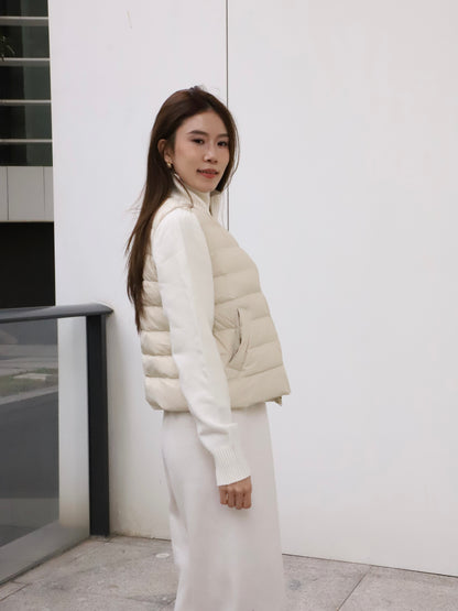 Knitted & Down Mix Jacket