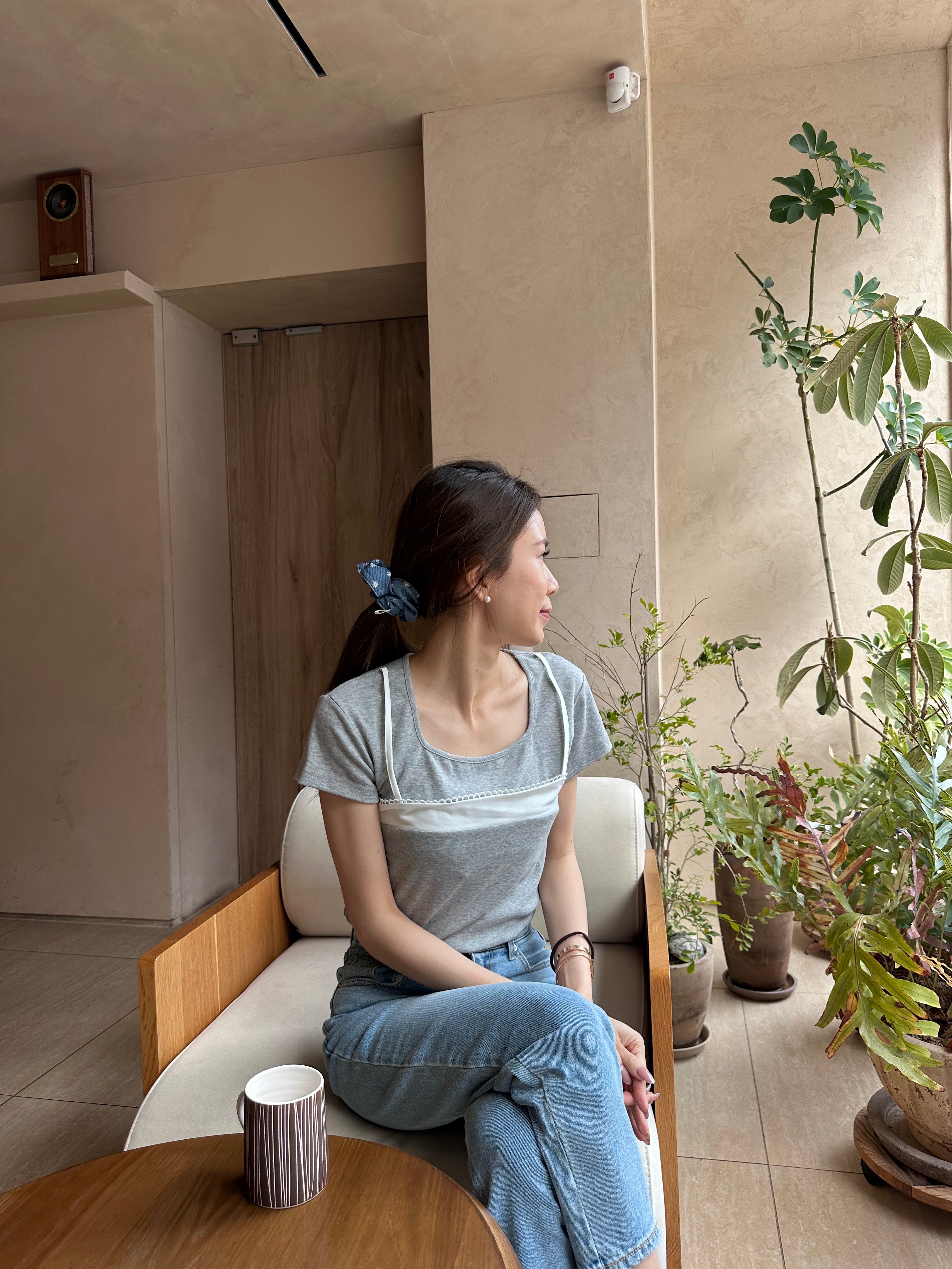 Lacey Pure Cotton T Top