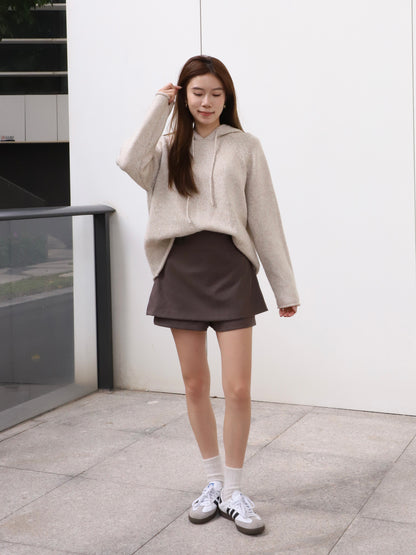 Hooded Oatmeal Sweater