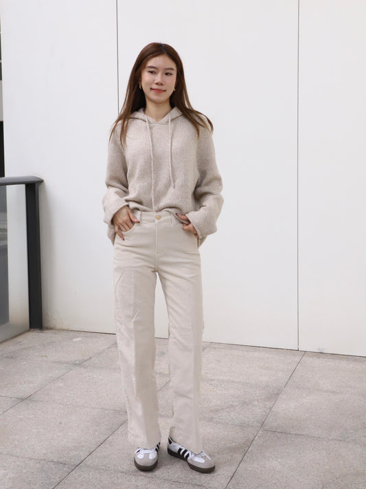 Velvet Wide Leg Pants