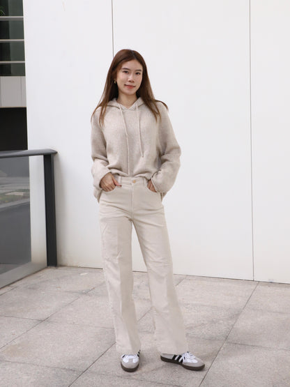 Velvet Wide Leg Pants