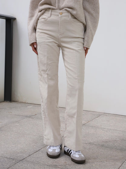 Velvet Wide Leg Pants