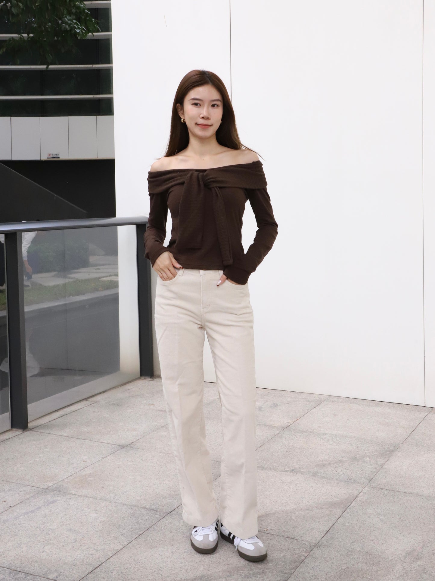 Velvet Wide Leg Pants