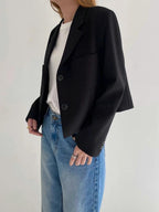 Cropped Basic Blazer