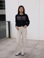Christmasy Ribbon Cardigan