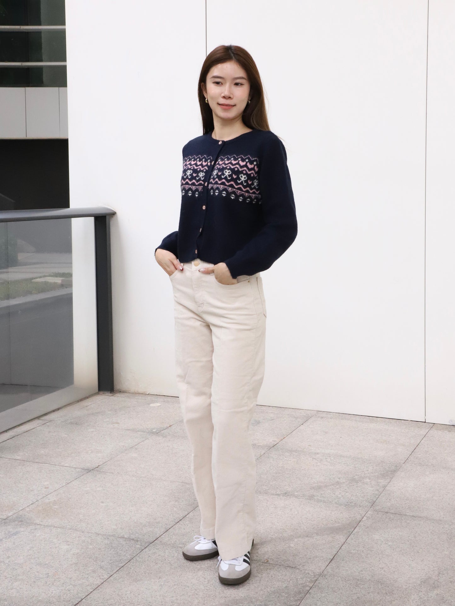 Christmasy Ribbon Cardigan