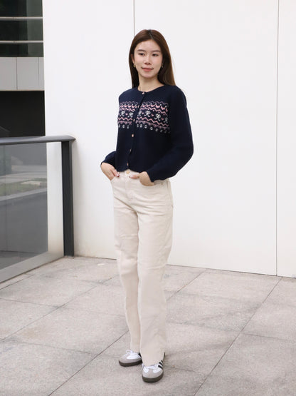 Christmasy Ribbon Cardigan