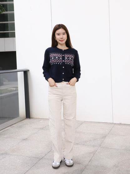 Christmasy Ribbon Cardigan