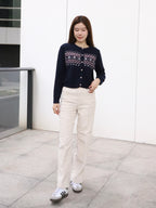 Christmasy Ribbon Cardigan