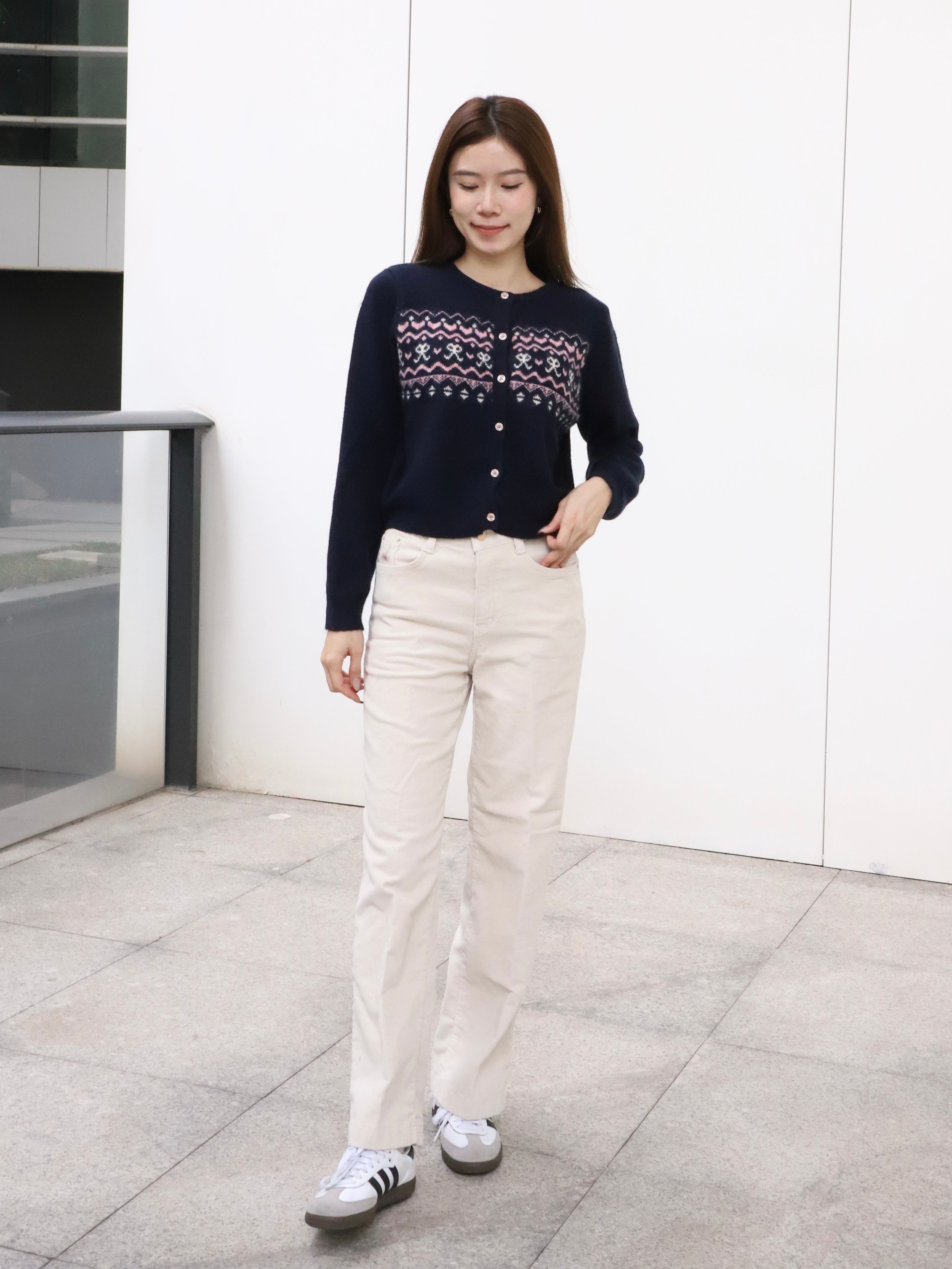 Christmasy Ribbon Cardigan