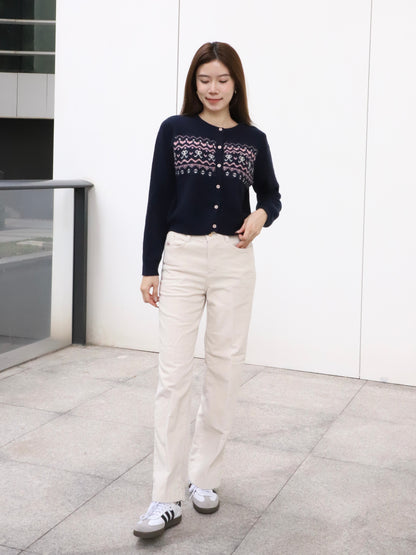 Christmasy Ribbon Cardigan