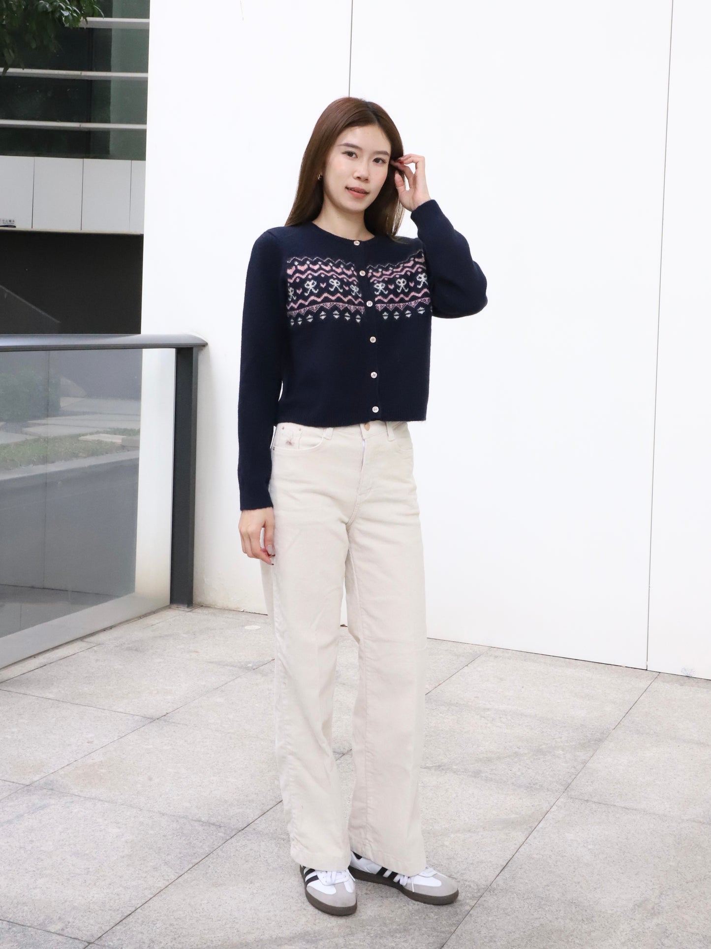 Christmasy Ribbon Cardigan