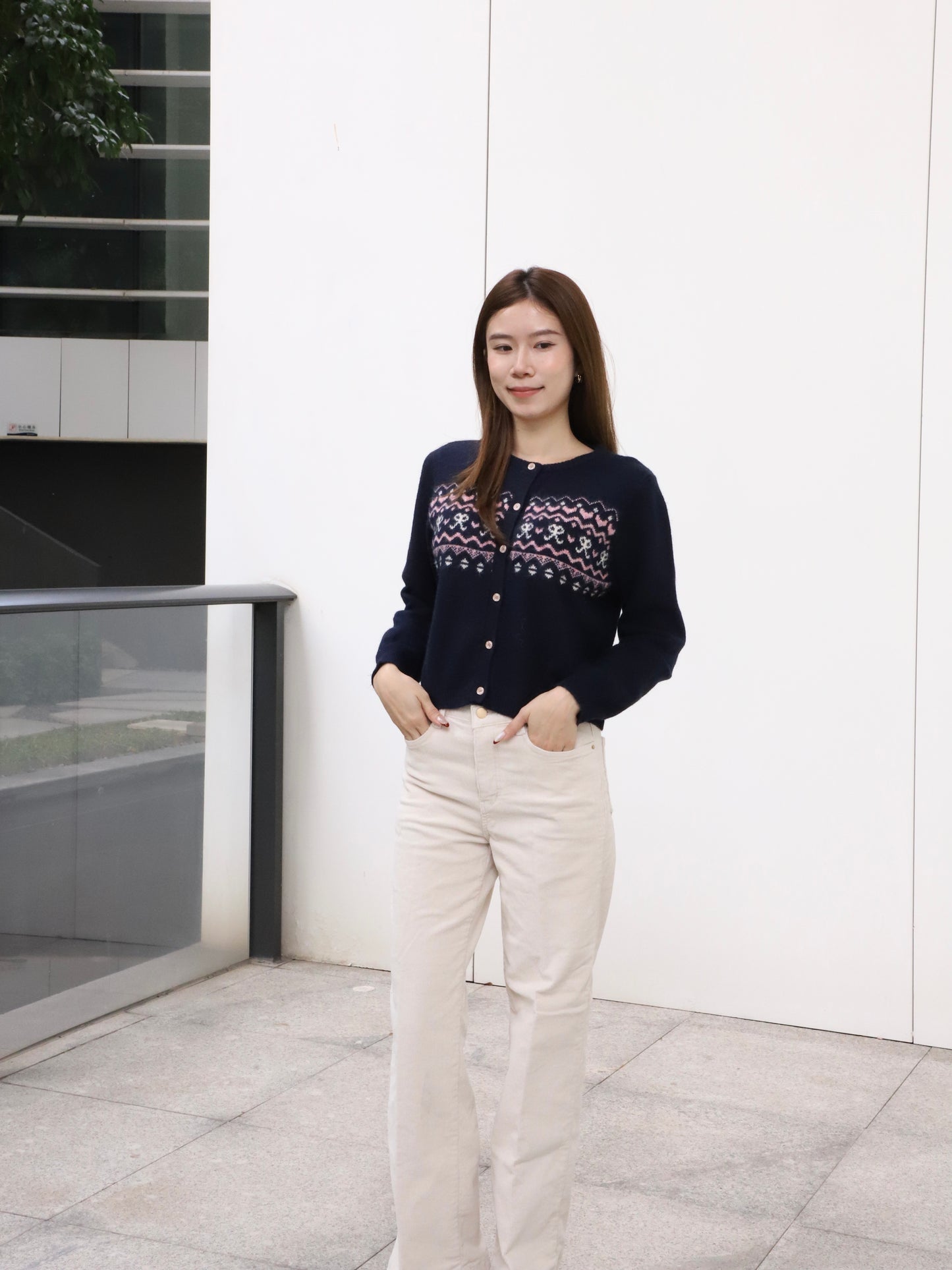 Christmasy Ribbon Cardigan