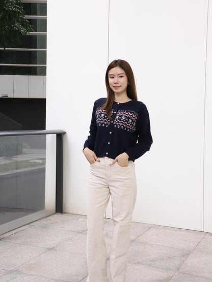 Christmasy Ribbon Cardigan