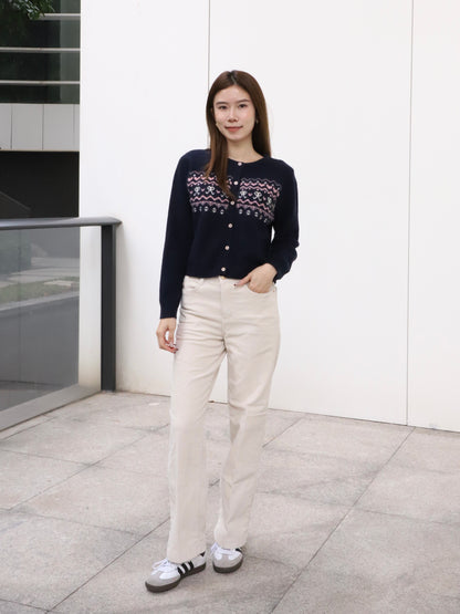 Christmasy Ribbon Cardigan