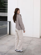 Velvet Wide Leg Pants