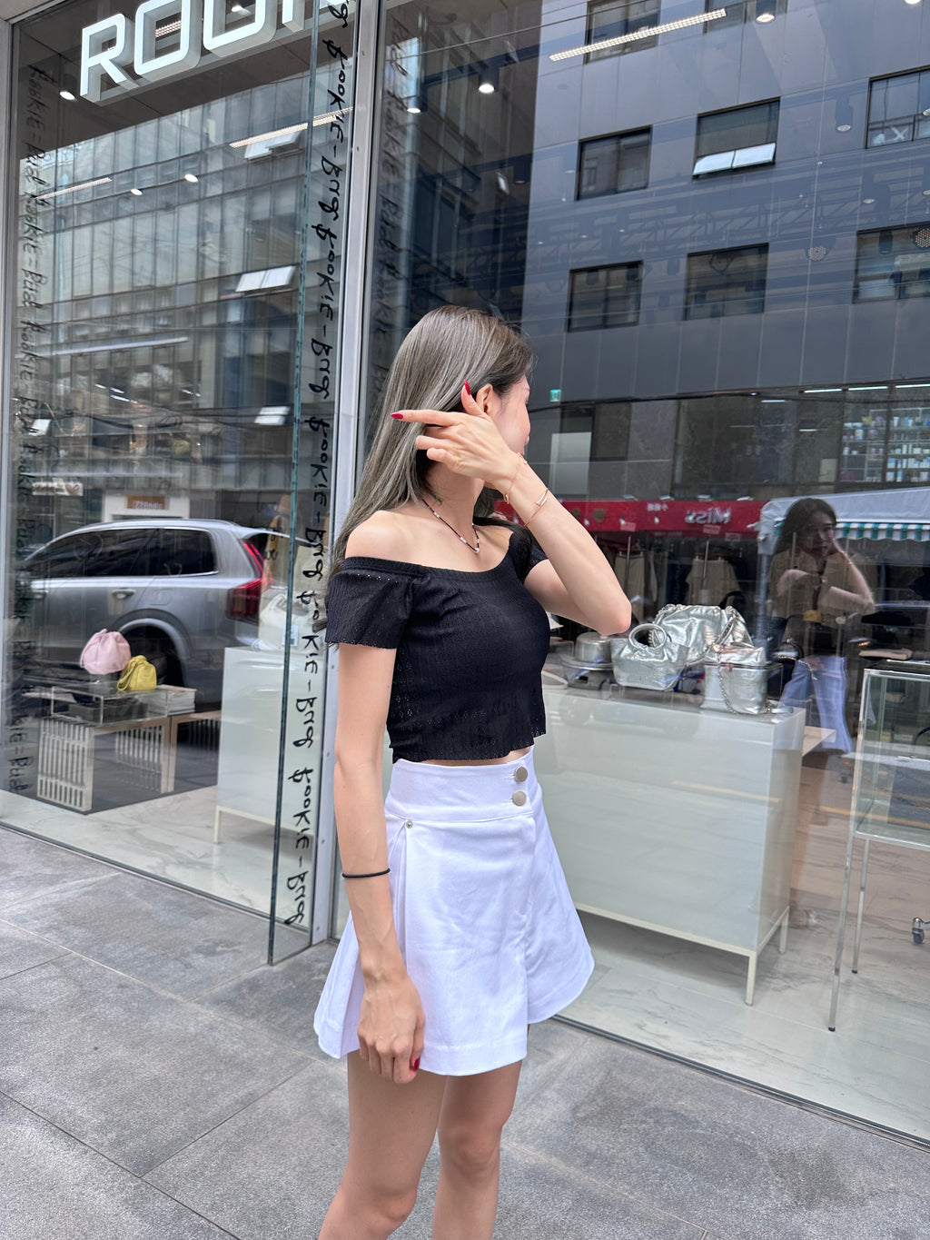 High Waisted Super A Shorts
