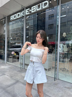 High Waisted Super A Shorts