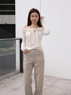 Velvet Wide Leg Pants