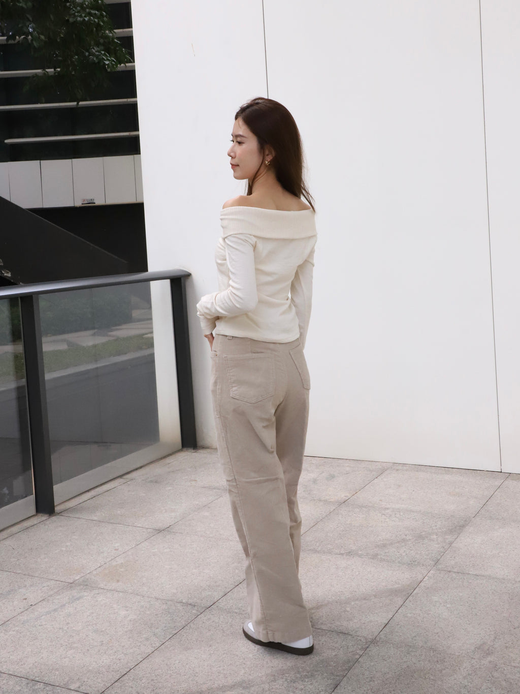Velvet Wide Leg Pants