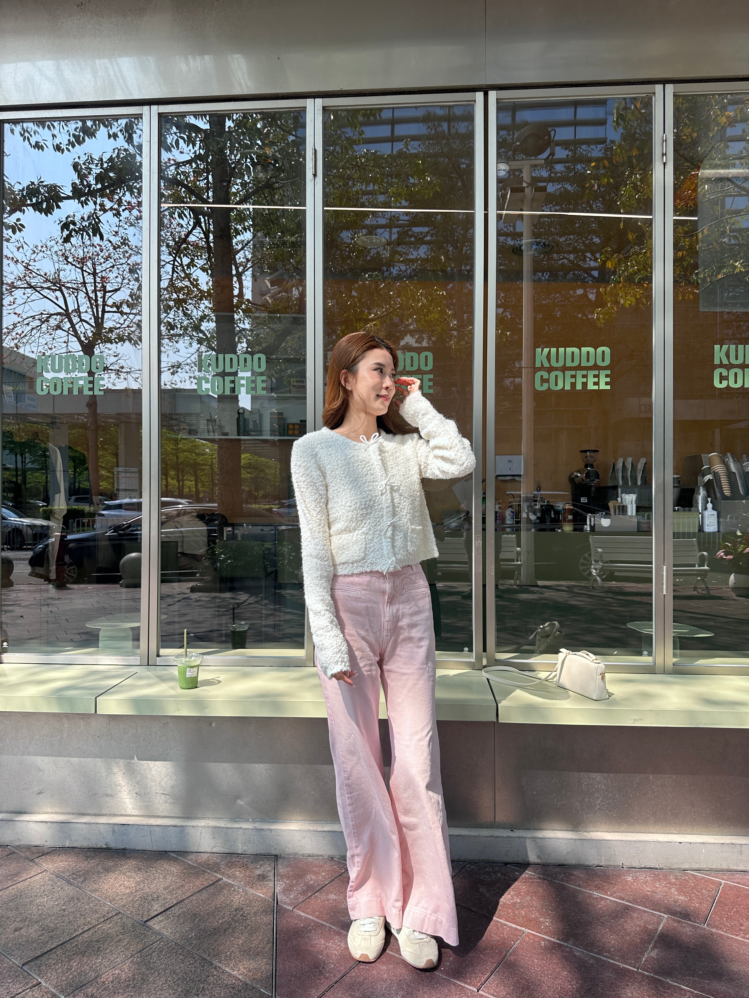 Small Ribbon Spring Cardigan