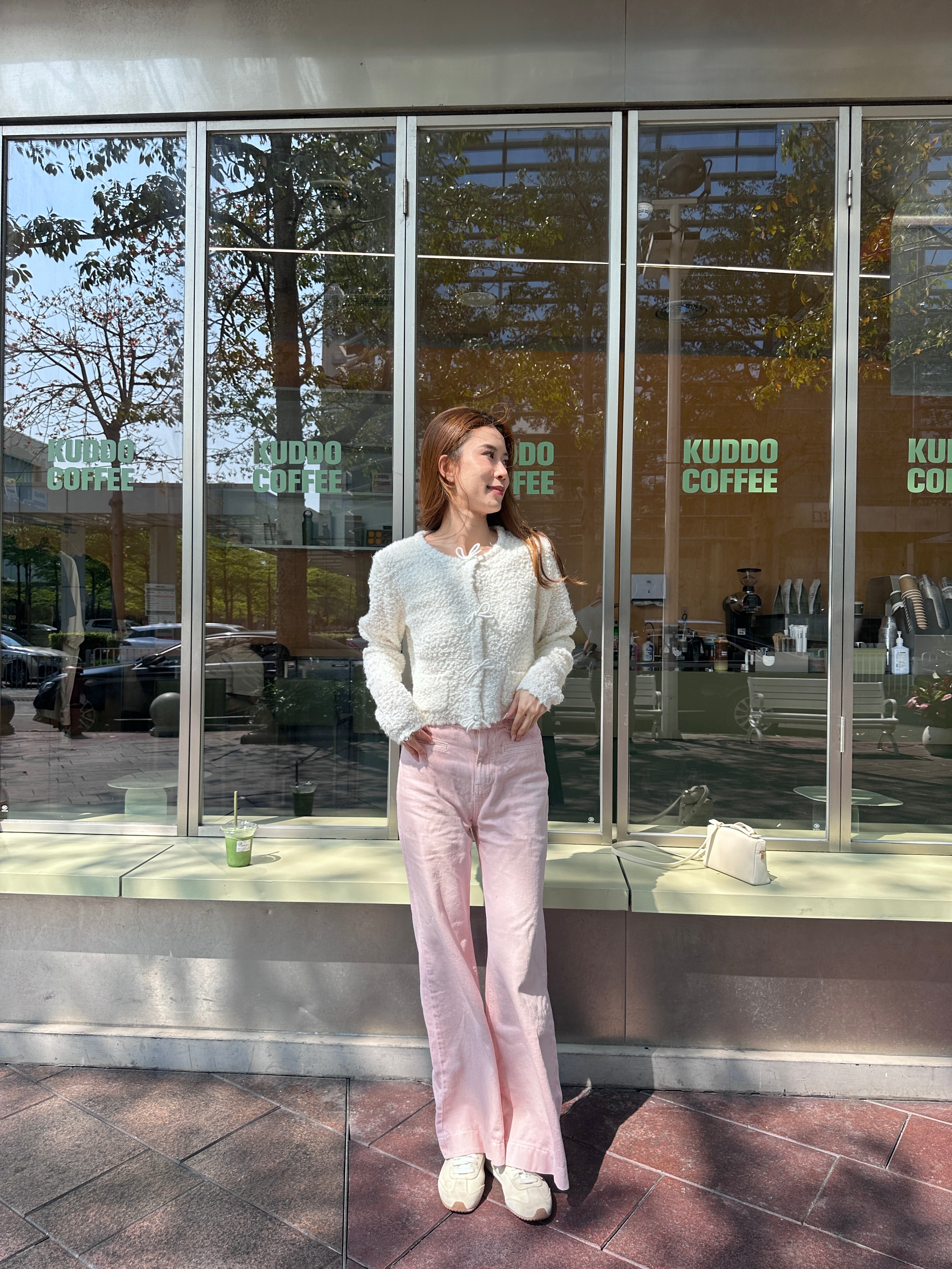 Small Ribbon Spring Cardigan