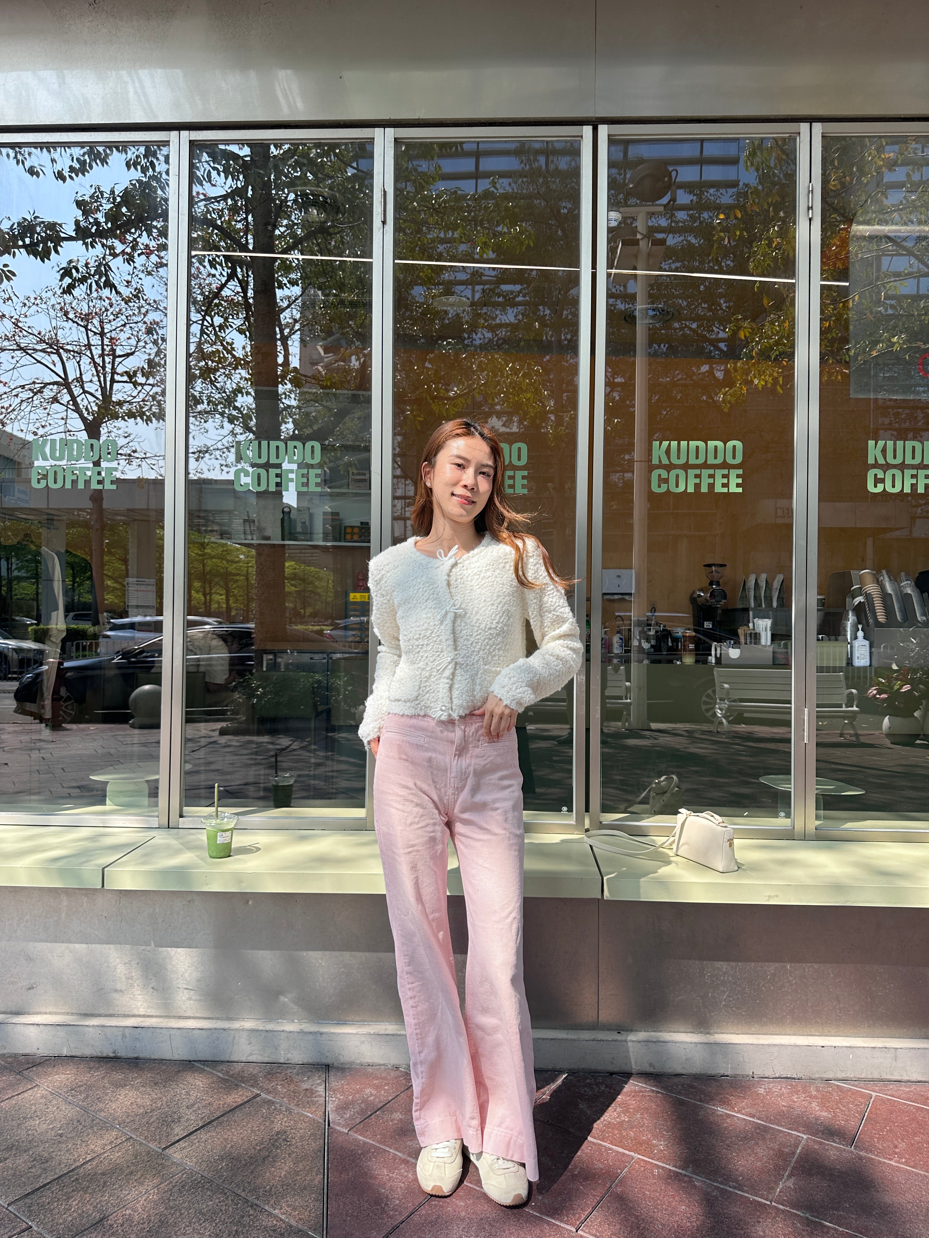 Small Ribbon Spring Cardigan