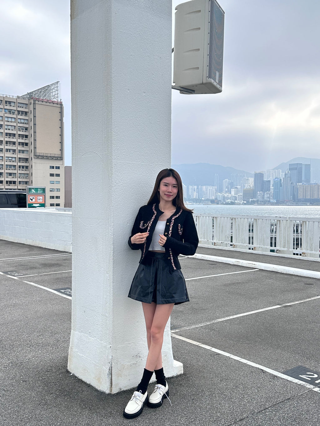 CNY Tweed Cardigan
