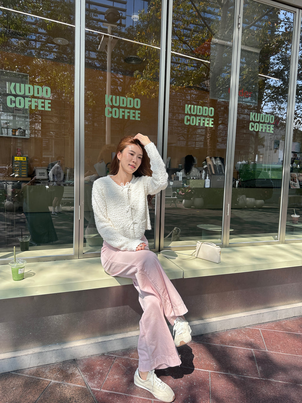 Small Ribbon Spring Cardigan