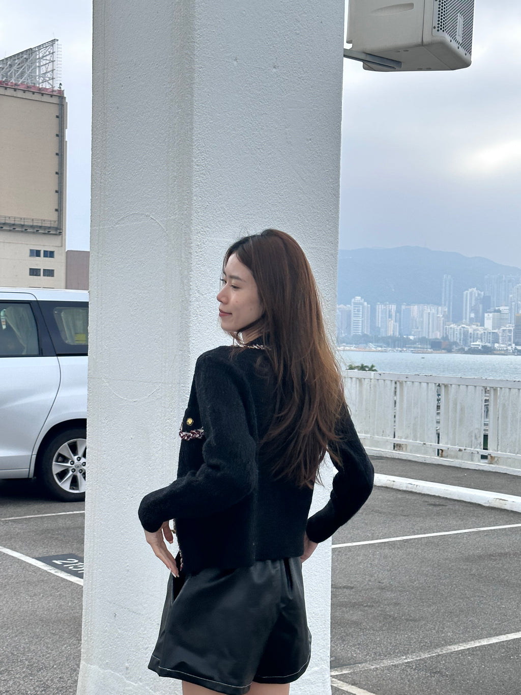 CNY Tweed Cardigan