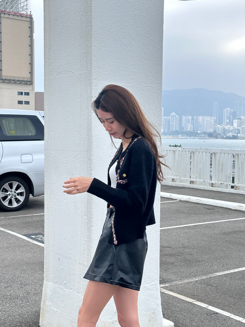 CNY Tweed Cardigan
