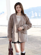 Fluffy Oversized Jacket